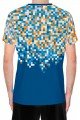koszulka biegowa v-neck z nadrukiem - tył